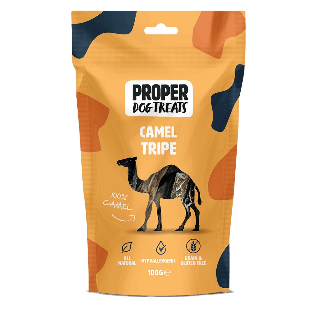 Proper Dog Treats Camel Tripe 100g - Proper Dog Treats